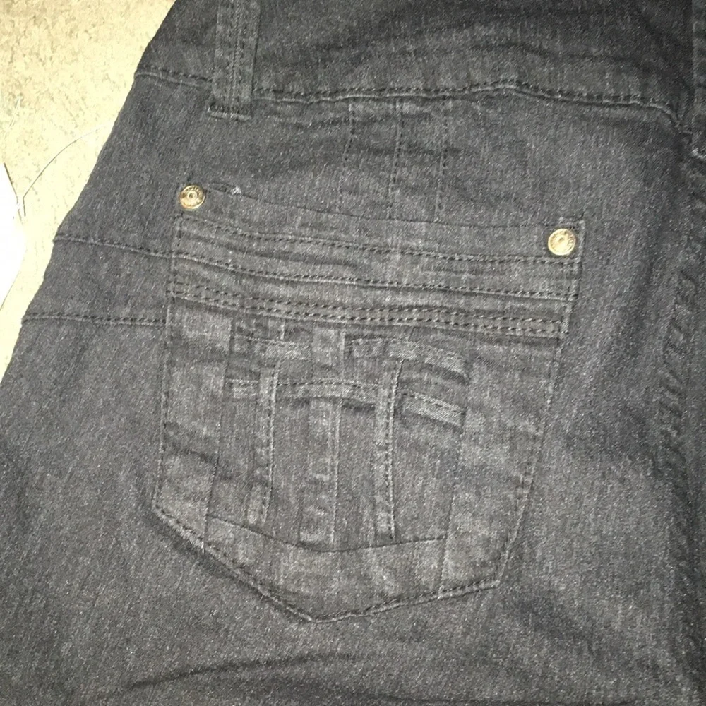 NWT Diamanté Jeans Jet Black Skinny Jeans - Picture 6 of 7